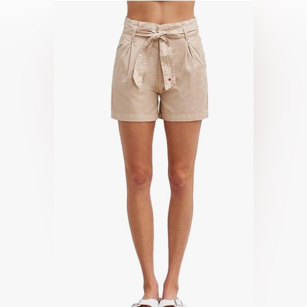 Sundry Womens Heart Paperbag Shorts size 25 NWT please look at description